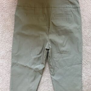Tribal Women's Capris - Olive Green